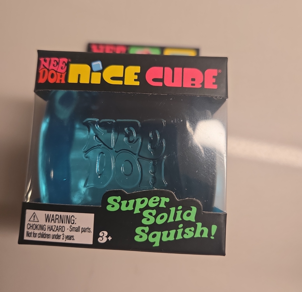 NeeDoh Nice Cube Super Solid Squish - Most Colors available